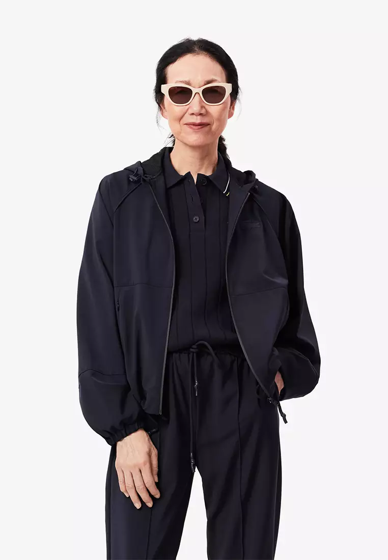 Wool Blend Track Jacket