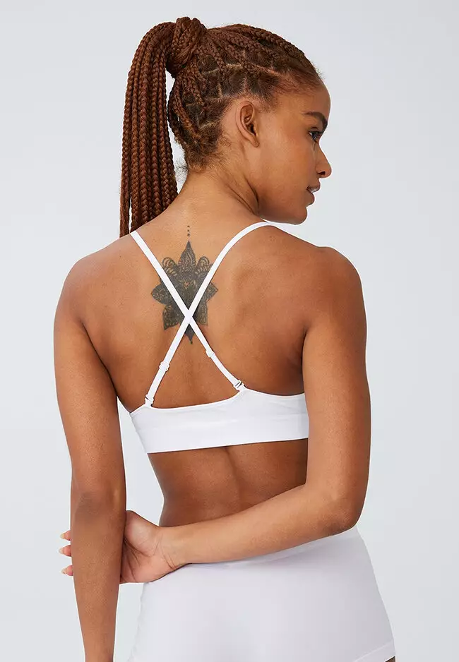 Buy Cotton On Body Longline Seamless Bralette 2023 Online | ZALORA Singapore