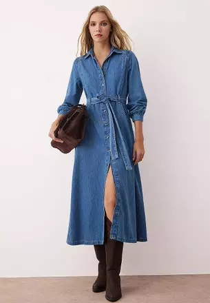 Denim Dress | Sale Up to 90% @ ZALORA Malaysia