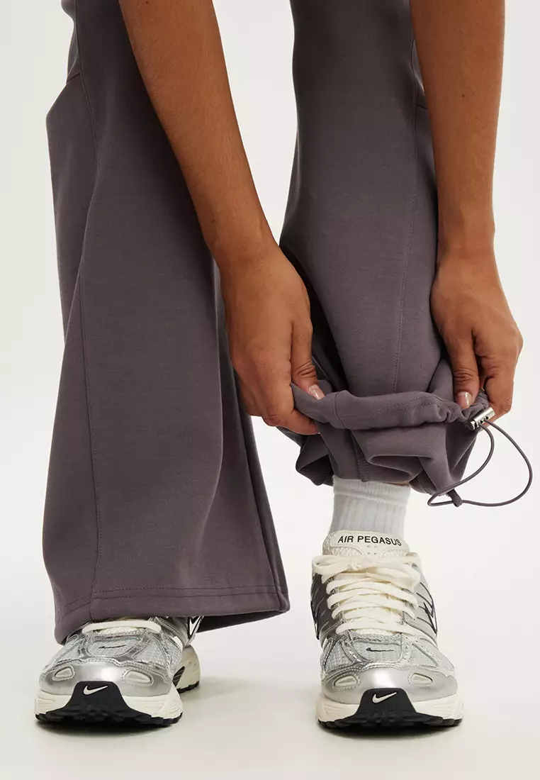 Summer Fleece Adjustable Hem Sweatpants