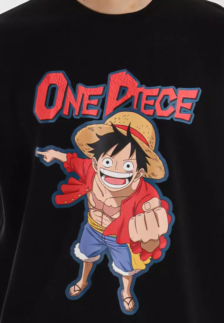 Forest X One Piece Air-Cotton Oversized Tee Men - FO20014-01Black