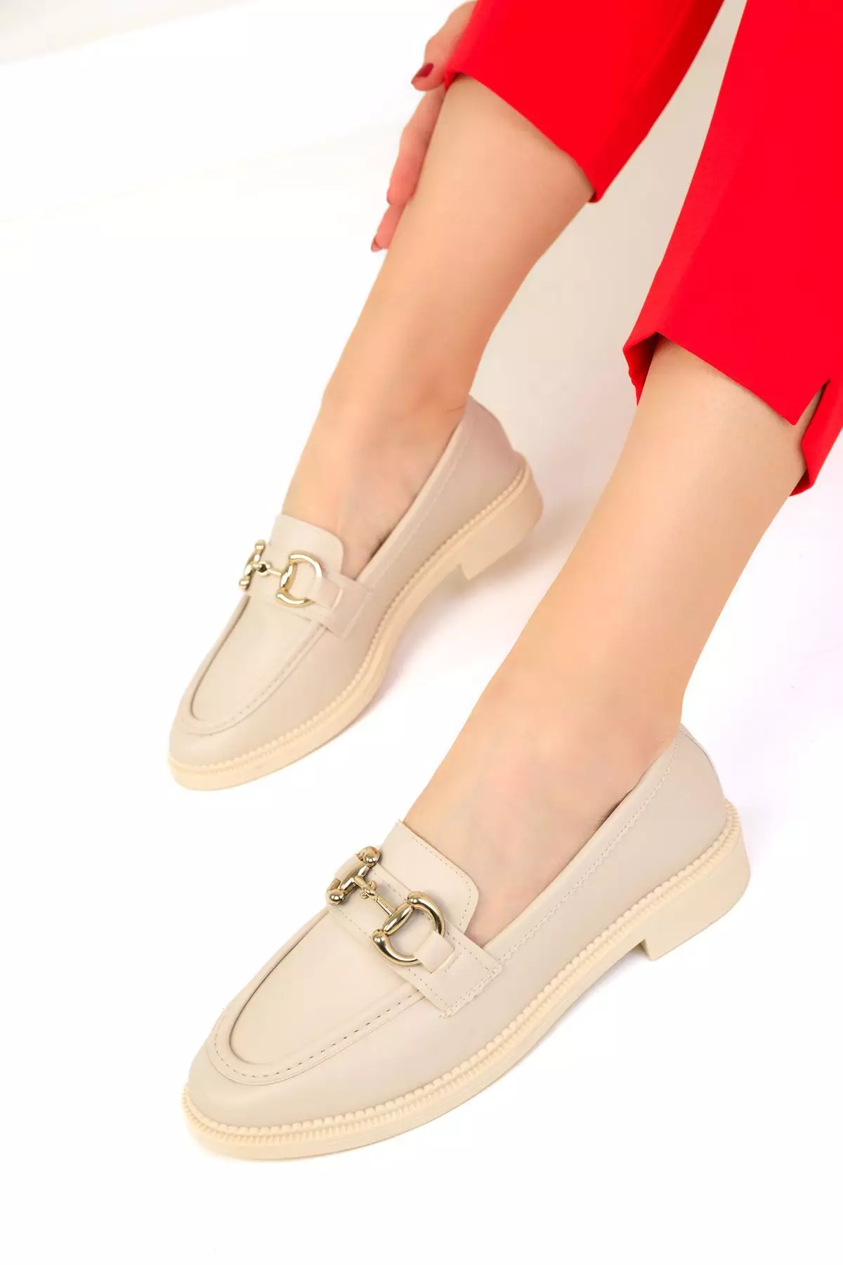 Round Toe Loafers