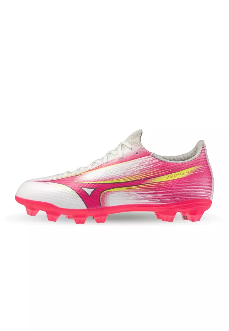 Alpha III Select Jr White/Fuschia Purple