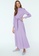 Trendyol purple Belted Dress 78B6DAA0570E88GS_5