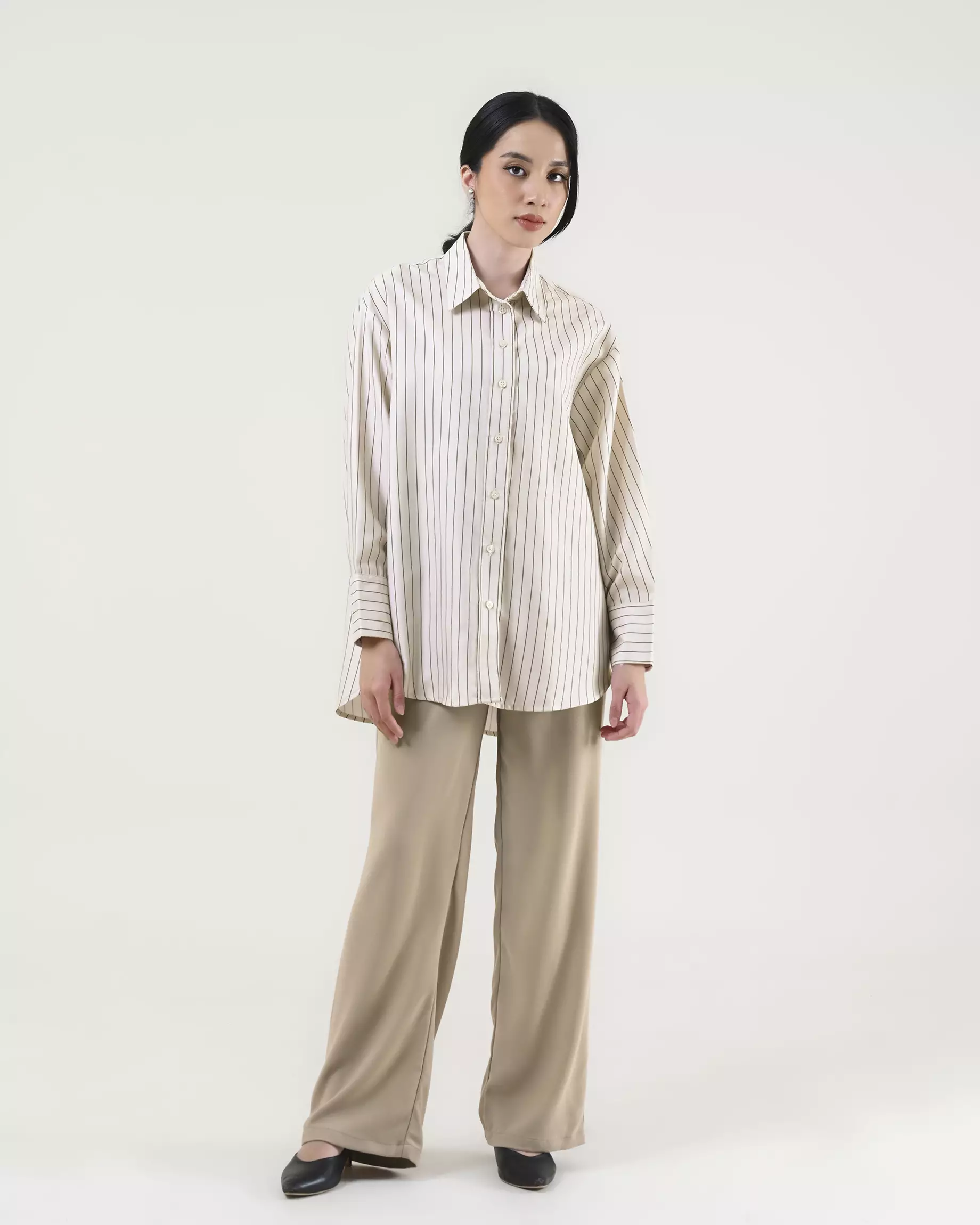 Geulis.id PIPER SHIRT - Stripescream