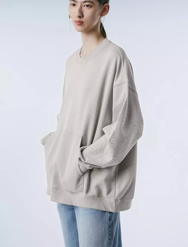   Long Sleeve Pullover Knit Sweater