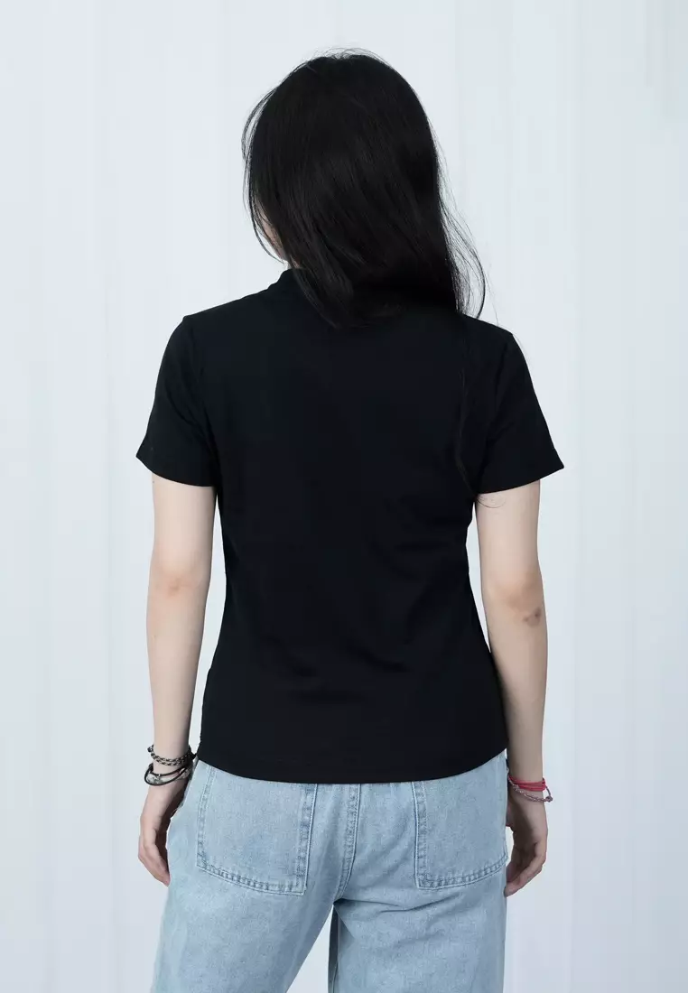 LGS - Kaos Wanita - Lengan Pendek - Motif Polos - Color Series - LTS.001