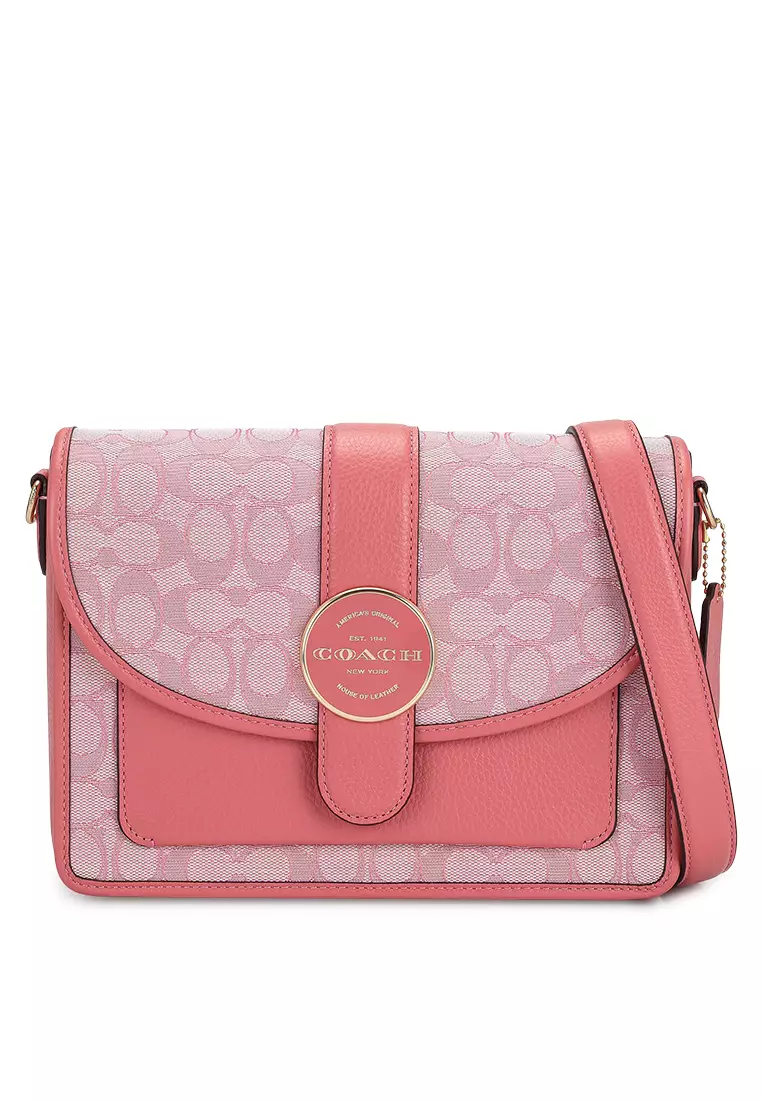 Gold coach crossbody on sale bag