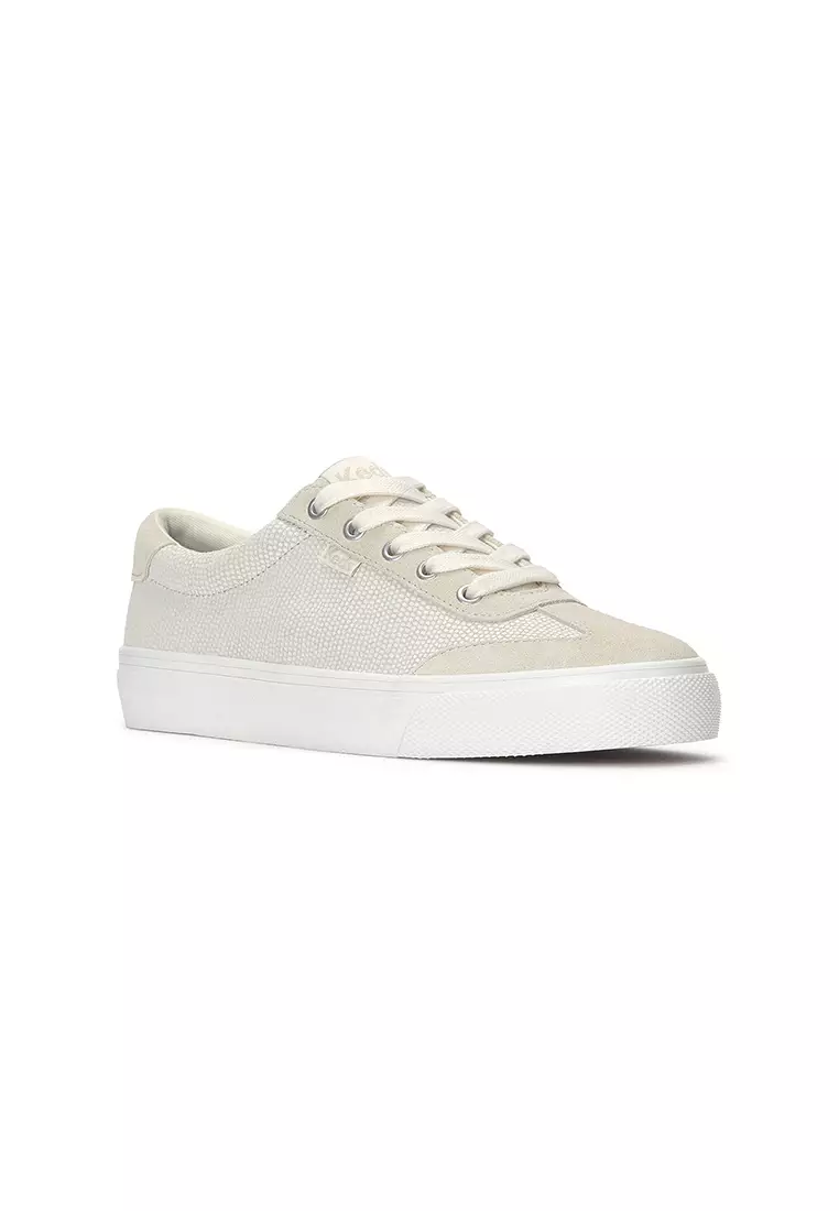 Jump Kick T-Toe Dalmata Leather/Suede Cream/Oatmeal (WH68979-JKTOE8B101)