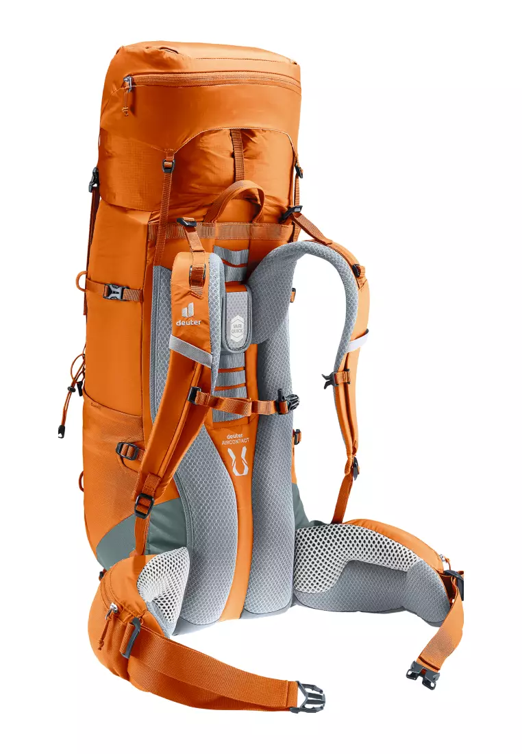 Buy Deuter deuter Aircontact Lite 40+10 Trekking Backpack chestnutteal Online ZALORA Malaysia