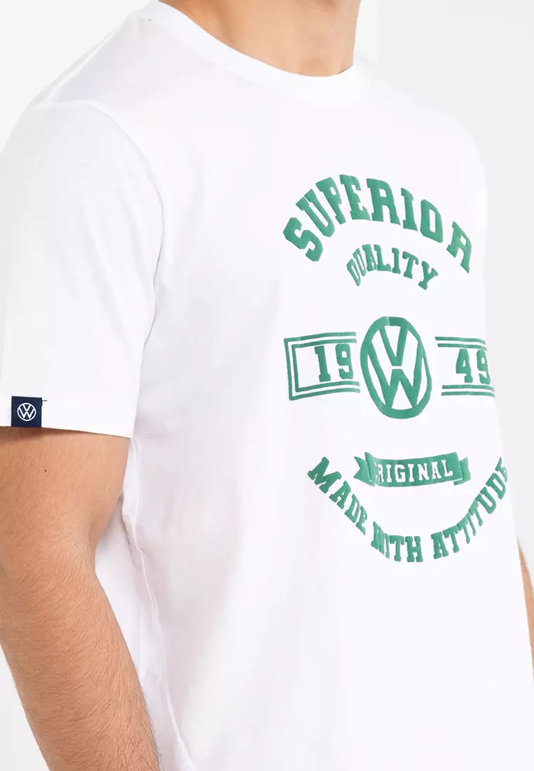 Men's Round Neck Graphic Tee