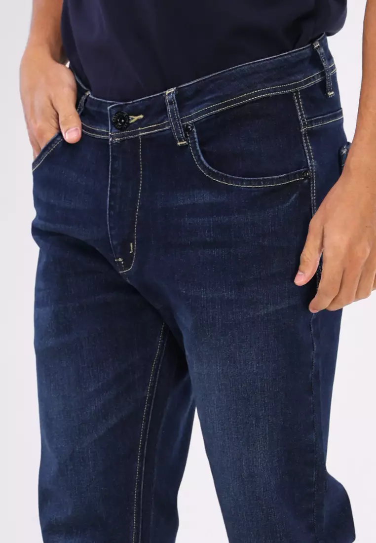 Denim Ankle Pants