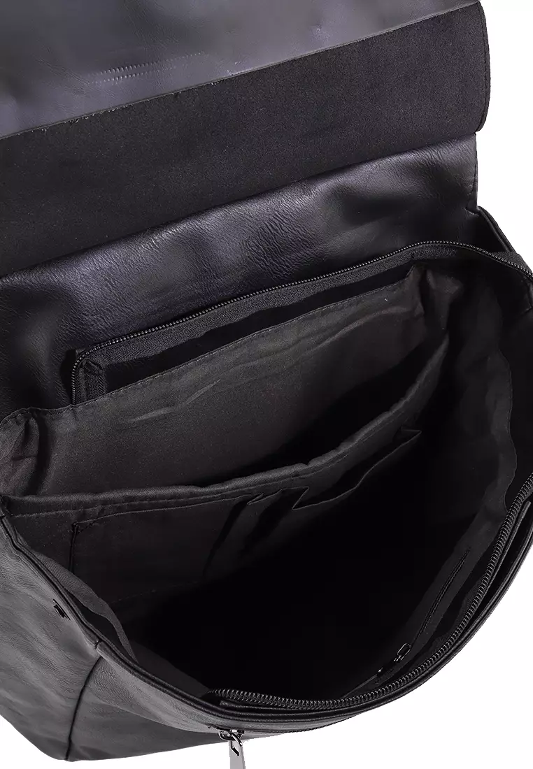 Distressed Leather Hunter Backpack