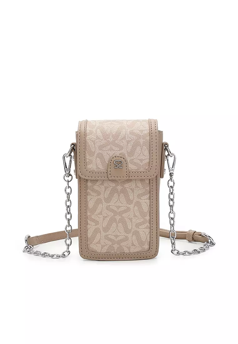 Women's Sling Bag / Crossbody Bag / Shoulder Bag - Beige