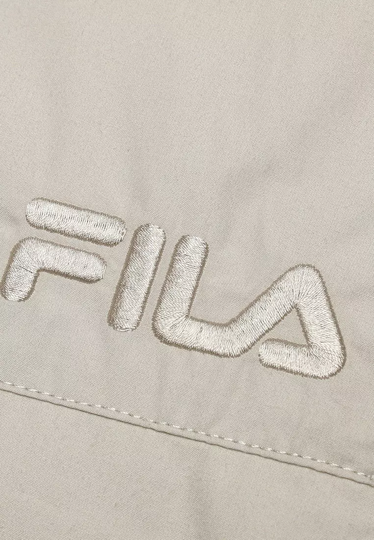 FILA CORE WHITE LINE Men Woven Pants in Light Pink