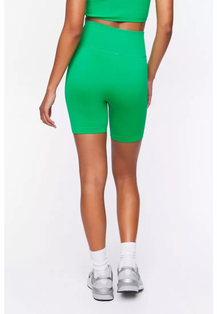 Neon biker shorts forever hot sale 21