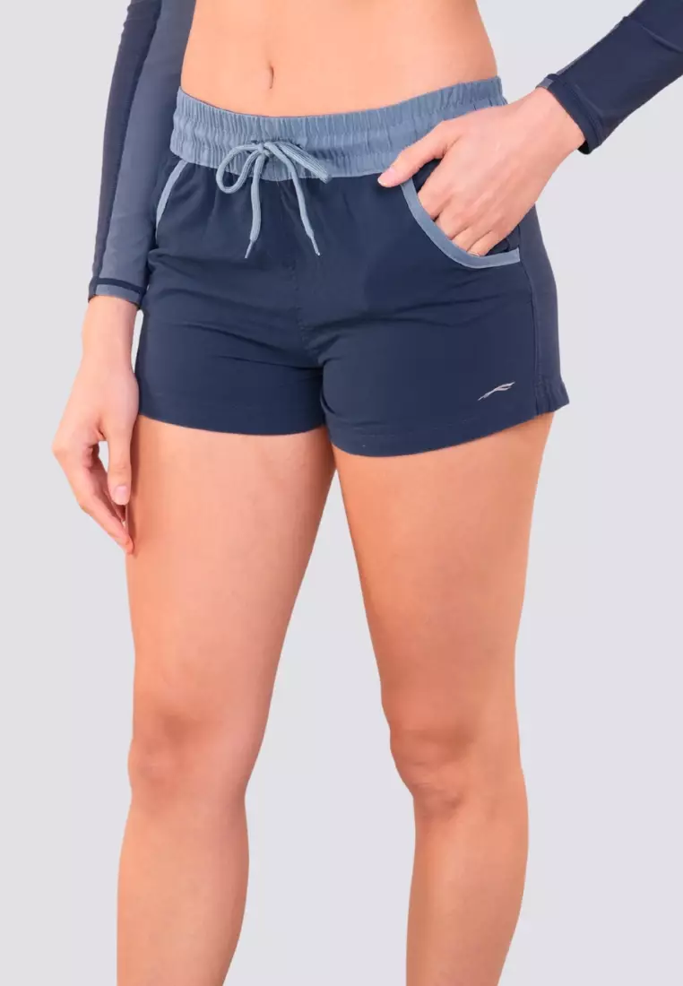 Blue Daisy Boardshorts Swimwear for Women