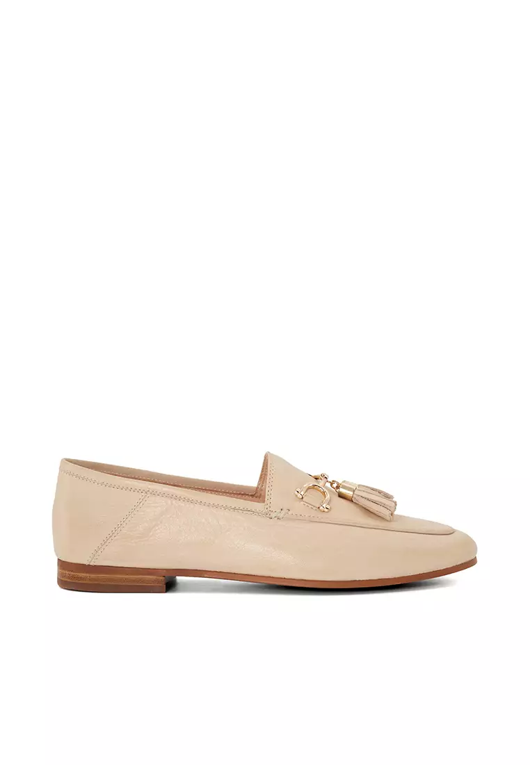 Discount on Dune London  shoes - SKU: Graysons Flexible Sole Tassel Ecru