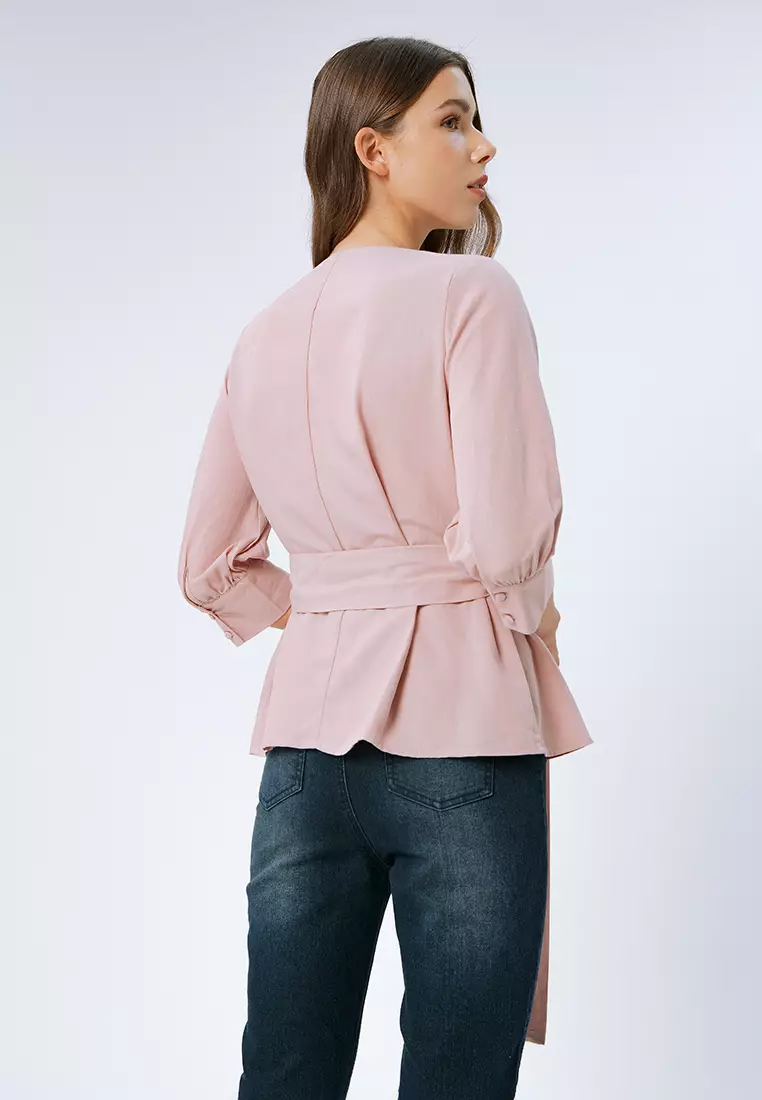 Kanesha Blouse Dusty Pink