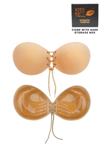 Kiss & Tell beige 2 Pack Curve Thick Push Up Bra in Nude 26A38USD4FC742GS_1