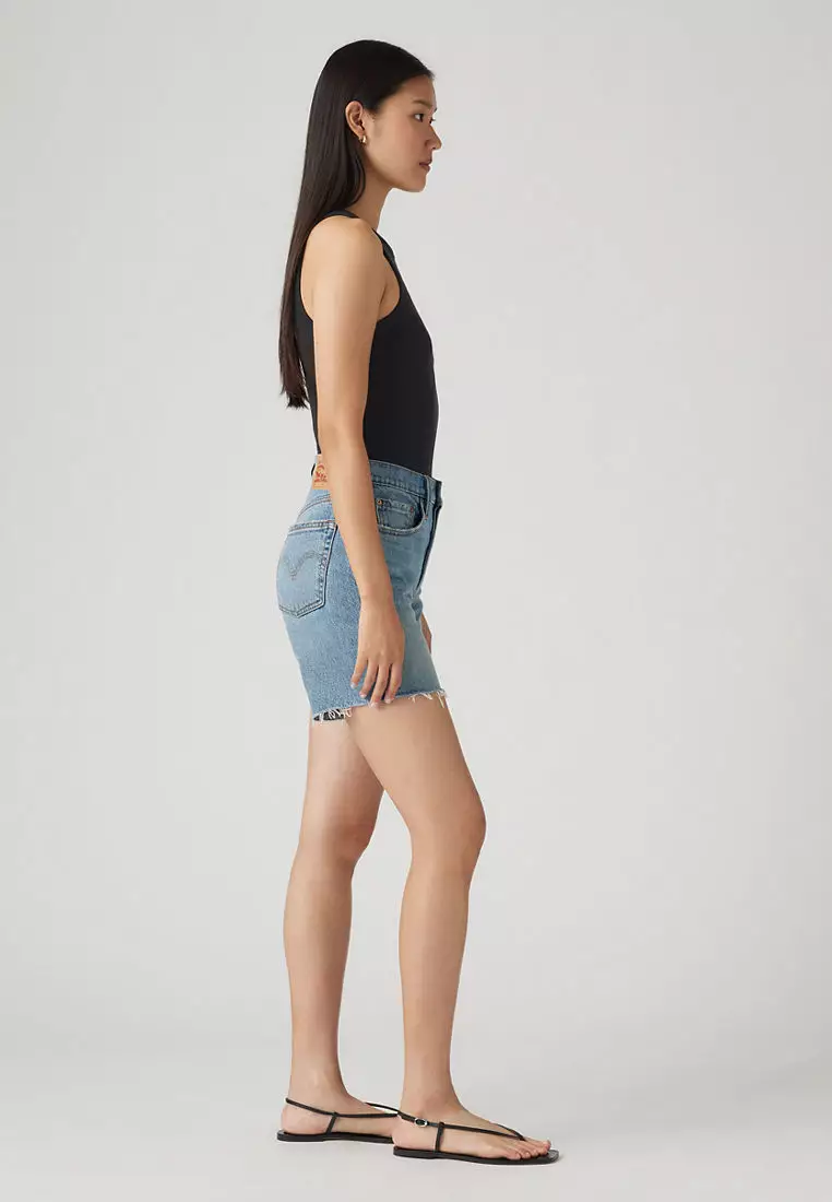 Levi's® Women's 501® Original High-Rise Mid-Thigh Jean Shorts (85833-0074)