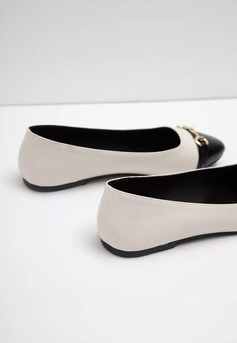 Sofia Cerlita Two Tone Flat White