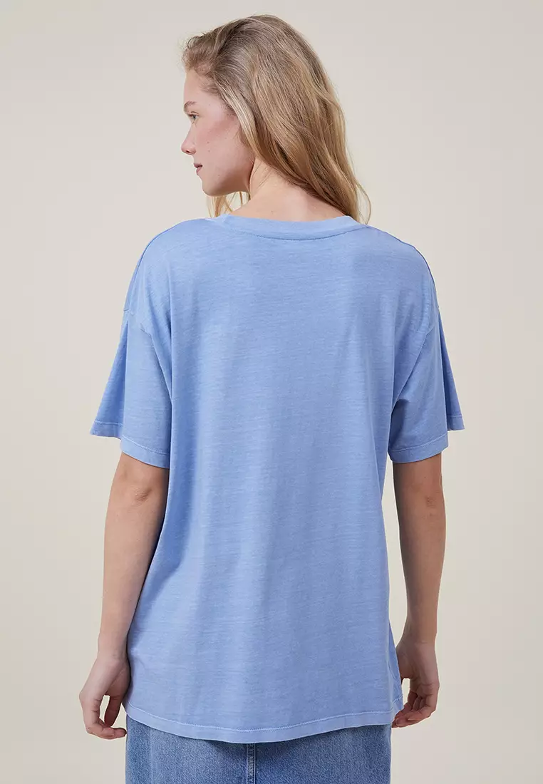 Jual Cotton On Boyfriend Fit Graphic Tee Original 2023 ZALORA Indonesia