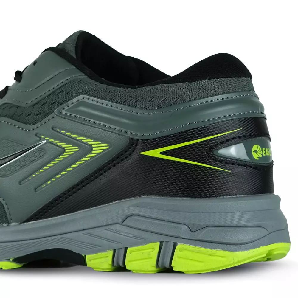 Eagle Sepatu Lari Run Rider - ABU TUA/CITRUN