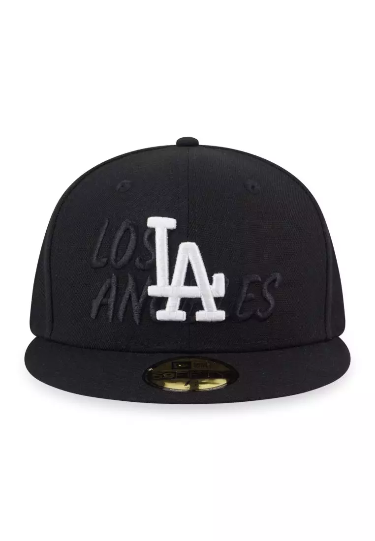 New Era 59FIFTY Los Angeles Dodgers MLB City Name 'Black