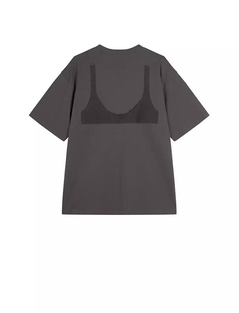 Loose Fit Round Neck Short Sleeve T-Shirt