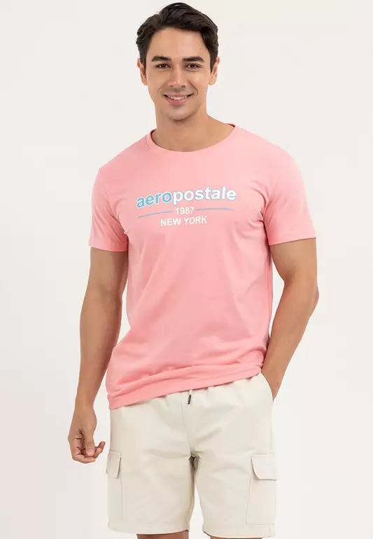 Men's Aeropostale Mellow Rose Cotton Jersey Tee