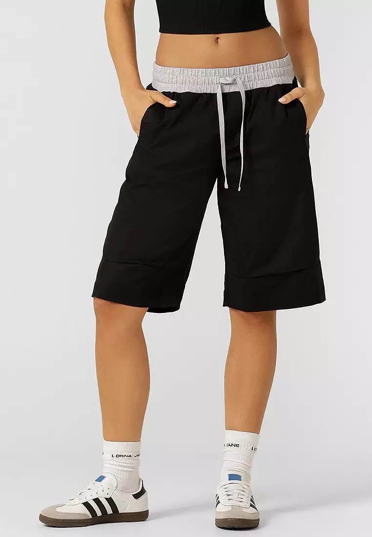 Lorna jane black shorts shop