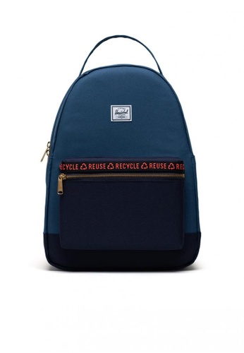 Herschel blue Nova Mid Eco Backpack FE092AC1B65793GS_1