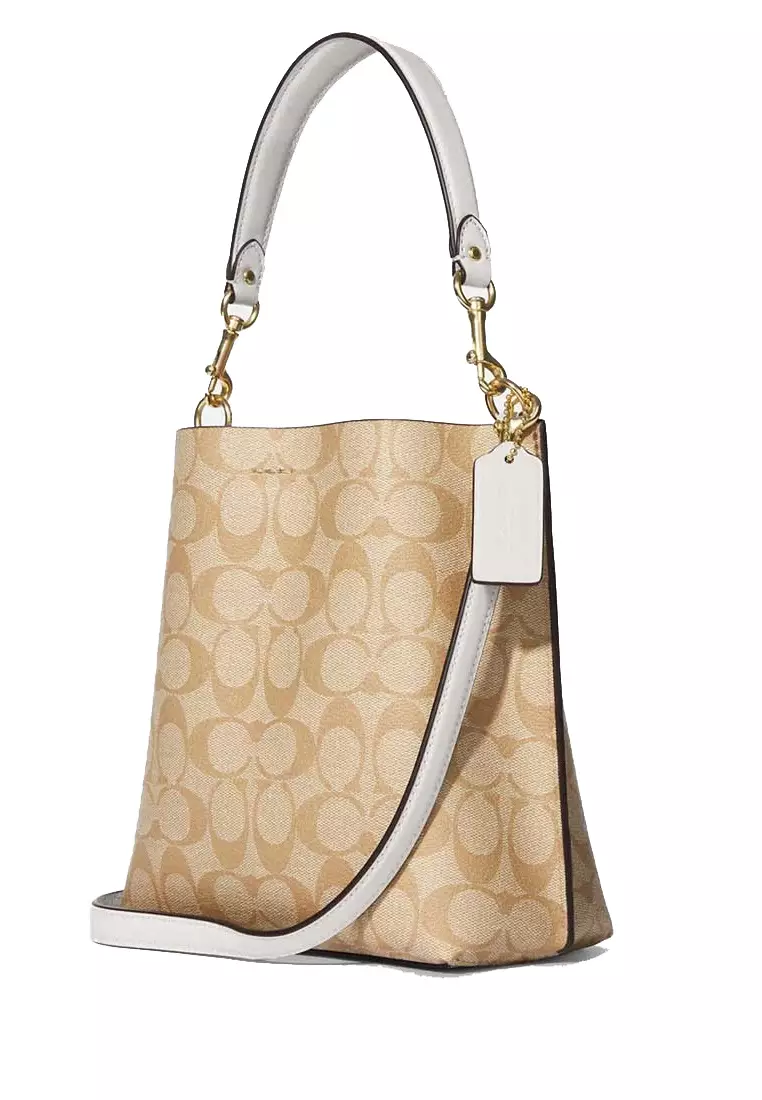 Buy Coach COACH Mollie Bucket Bag 22 In Signature Canvas Online