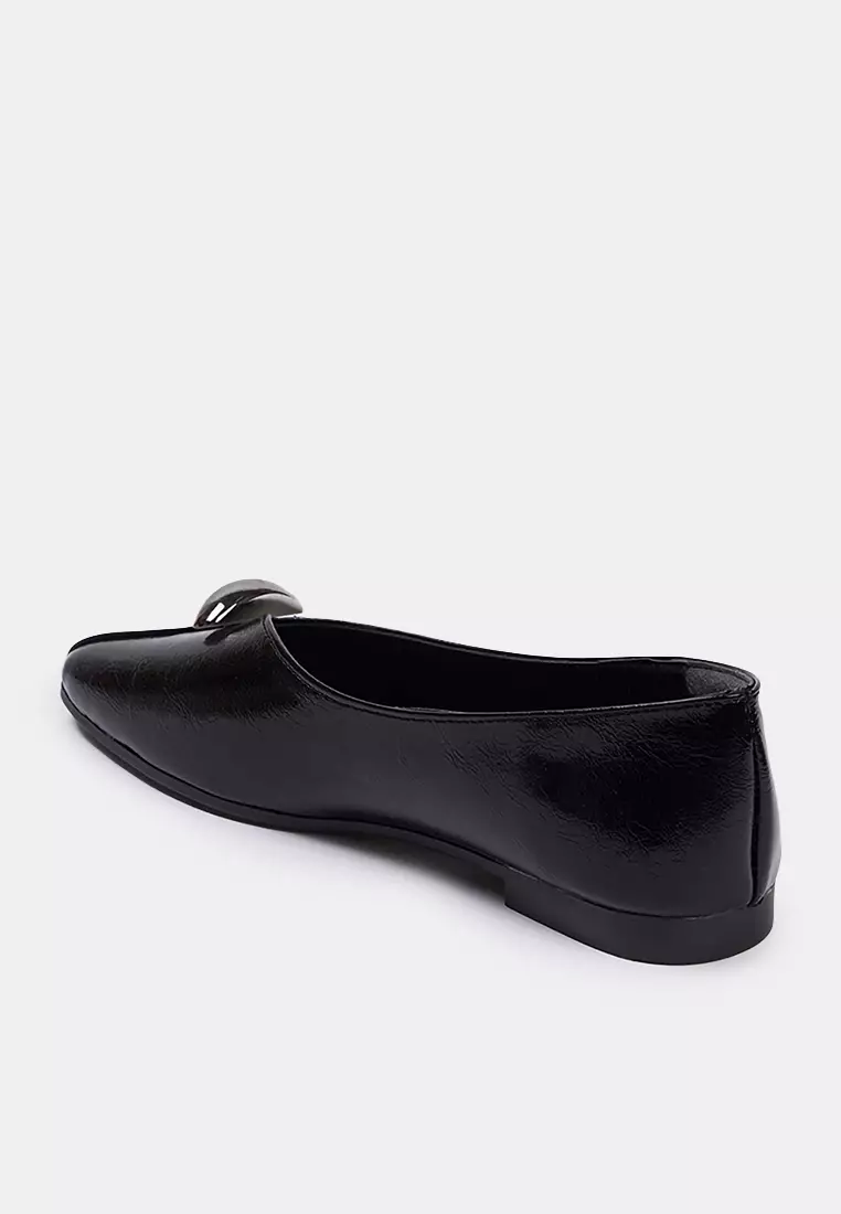 Square Toe Ballerinas
