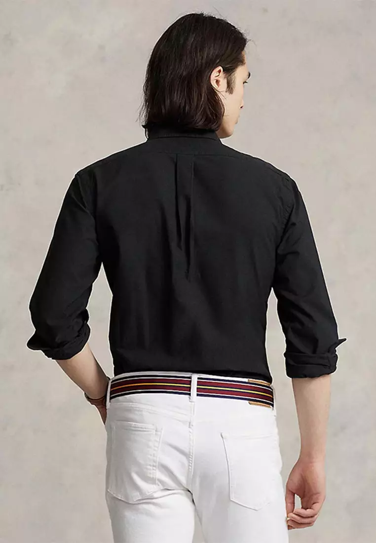 Custom Fit Garment-Dyed Oxford Shirt