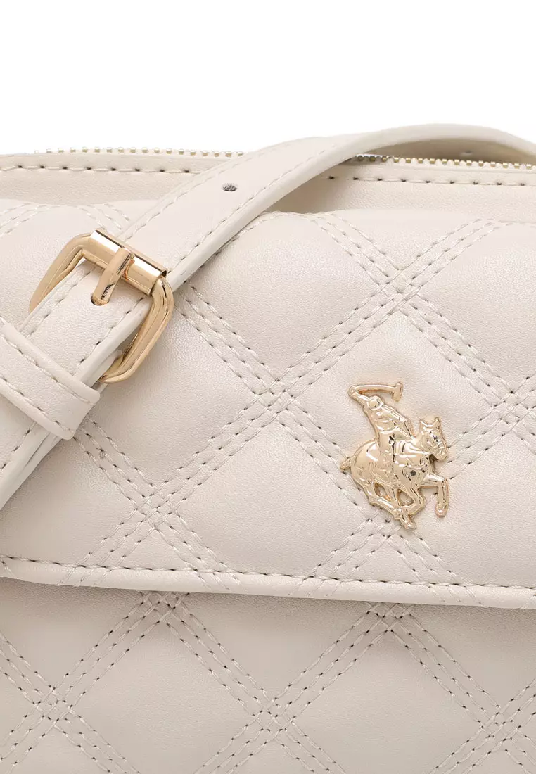 Women's Shoulder Bag / Sling Bag / Crossbody Bag - White