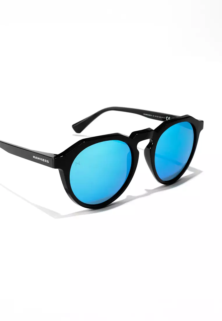 Warwick Raw - Black Clear Blue Sunglasses for Men and Women, Unisex. Official Product designed and Made in Spain