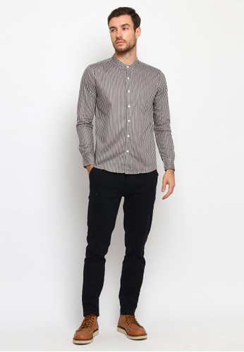 Jual VENGOZ Slim Fit Chino Navy Original | ZALORA Indonesia