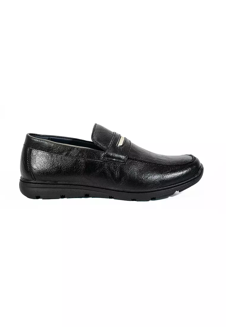 Discount on Mario D' boro Runway  shoes - SKU: Men's Formal Slip On Shoes MY 25746 Black C64