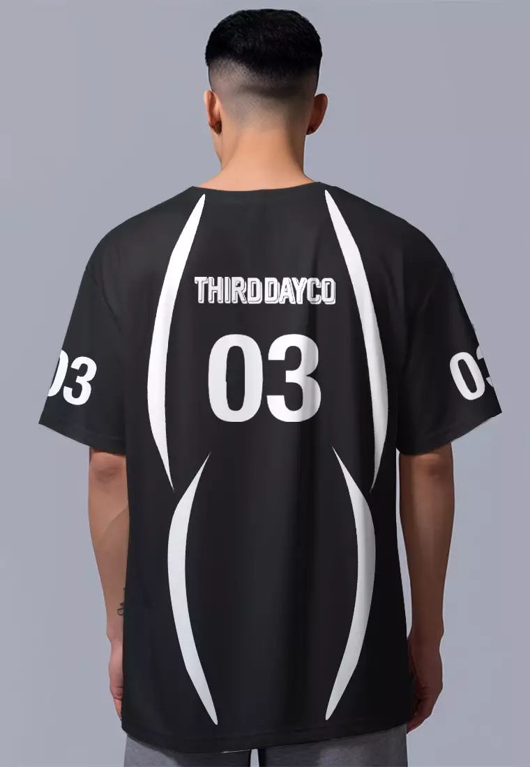 MTU36 Jersey Premium Oversize 260gsm Vintage Streetwear bahan Heavy Jersey  "03 brackets hitam"