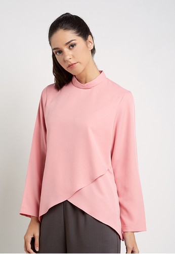 Jual The B Club Jasmine Trim Blouse Original Zalora Indonesia