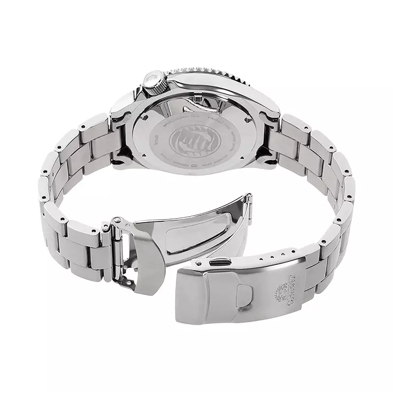 Jam Tangan Pria Orient New Triton RA-AC0K03L Automatic Divers Blue Navy Dial Stainless Steel Strap