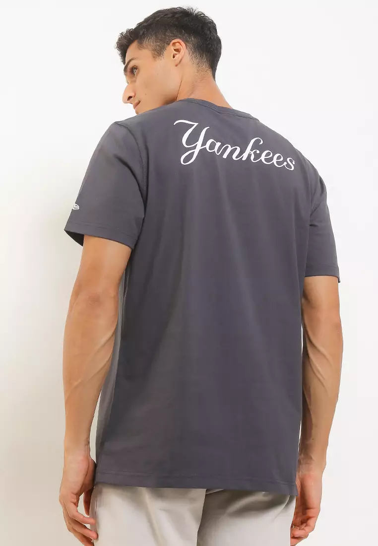 Jual New Era New York Yankees Short Sleeve Tee MLB Core Basic Original 2023