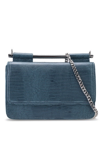 Buy Topshop Blue Clean Bar Cross Body Bag Online On Zalora Singapore