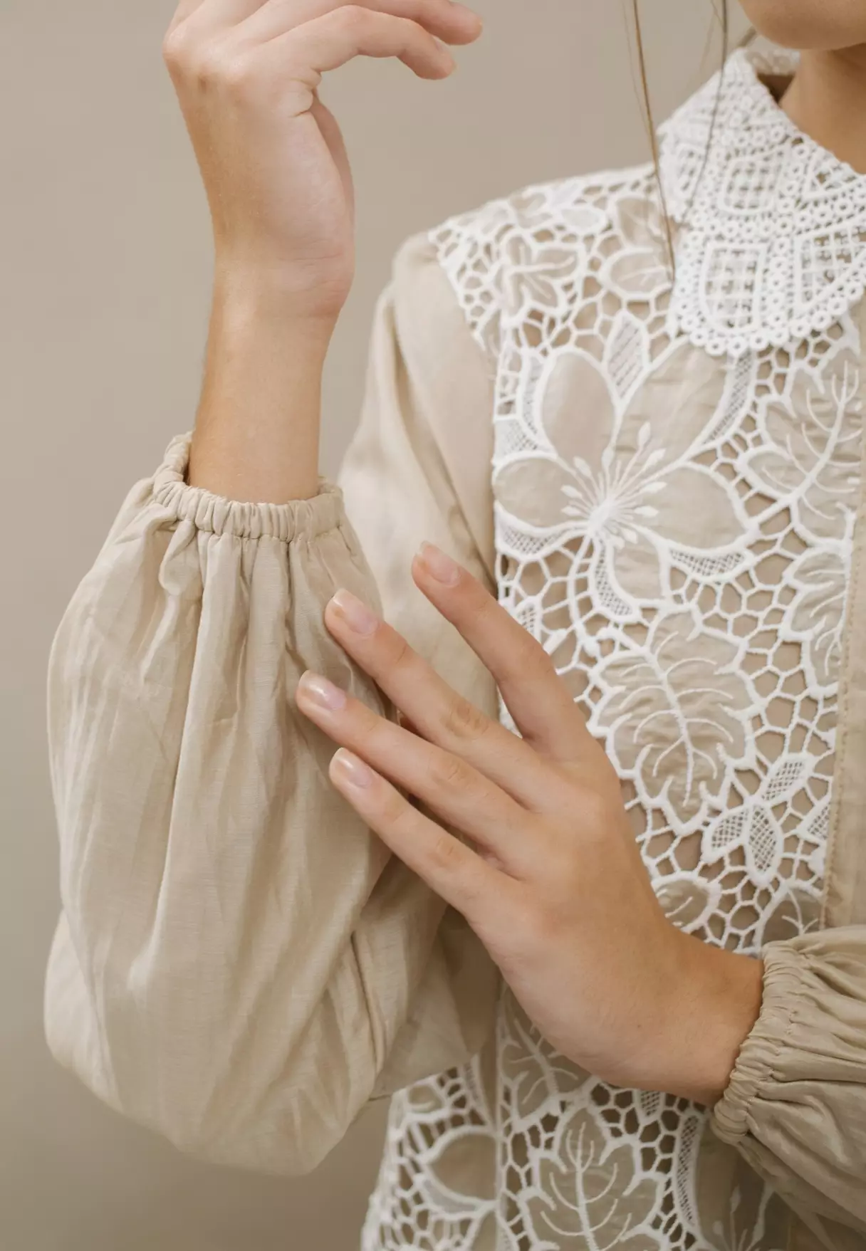 Emilie Blouse - Almond