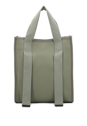 Milliot & Co. green Suzetta Tote Bag B4062AC2AC98A0GS_1