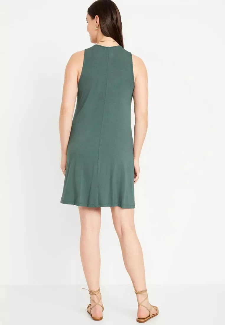 Sleeveless Mini Swing Dress