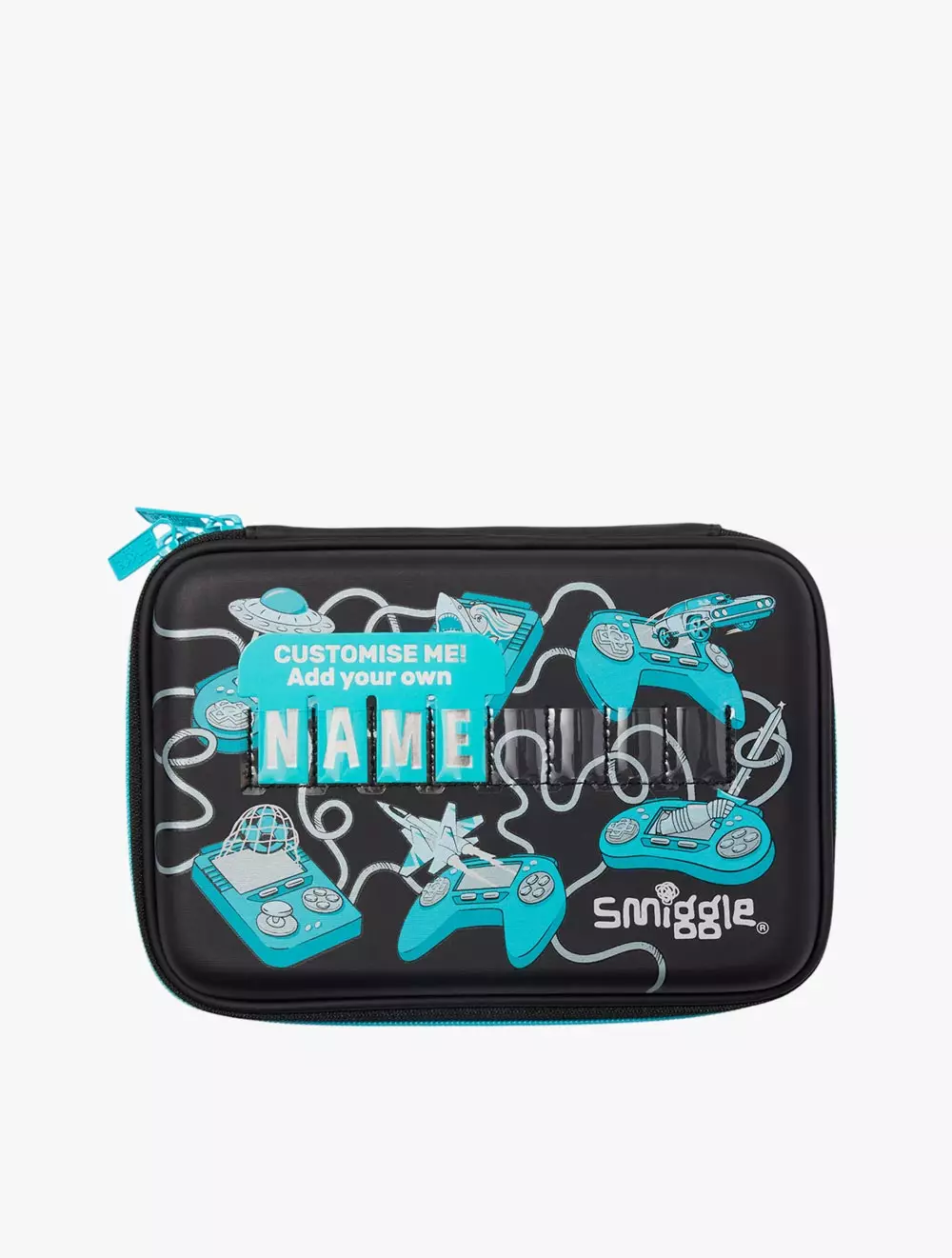 Smiggle Dreamland Hardtop ID Pencil Case - IGL456959BLK
