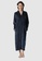 Belmanetti black Genéve Modal Cotton Zip-Up Long Women's Robe B2C6BAA048B85CGS_1